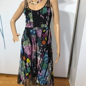 Summer sleveless dress